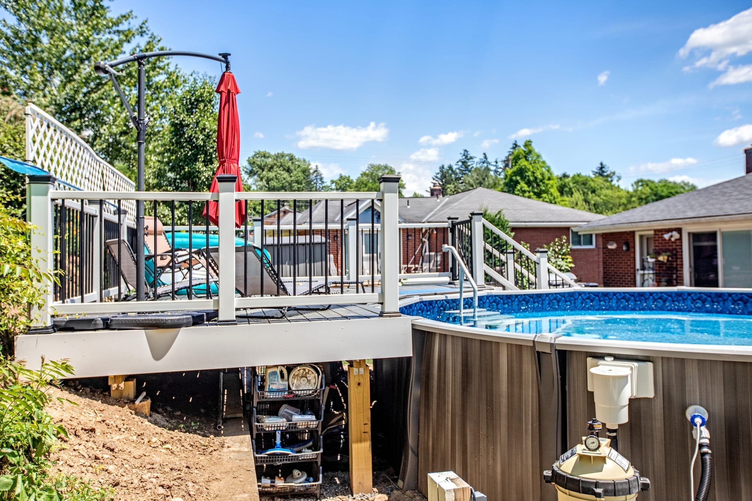 Before: Worcester Drive Deck