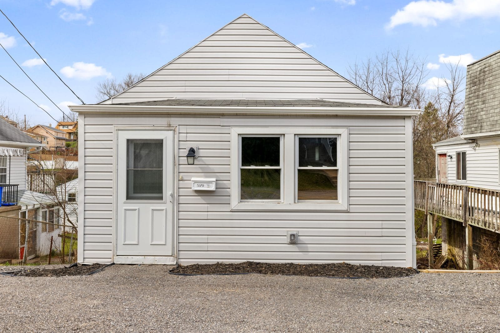 Home addition exterior view in Pittsburgh