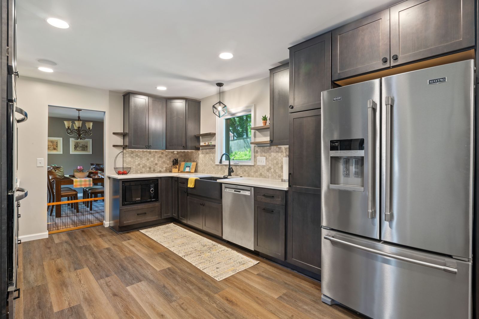 Home addition after framing stage in Pittsburgh