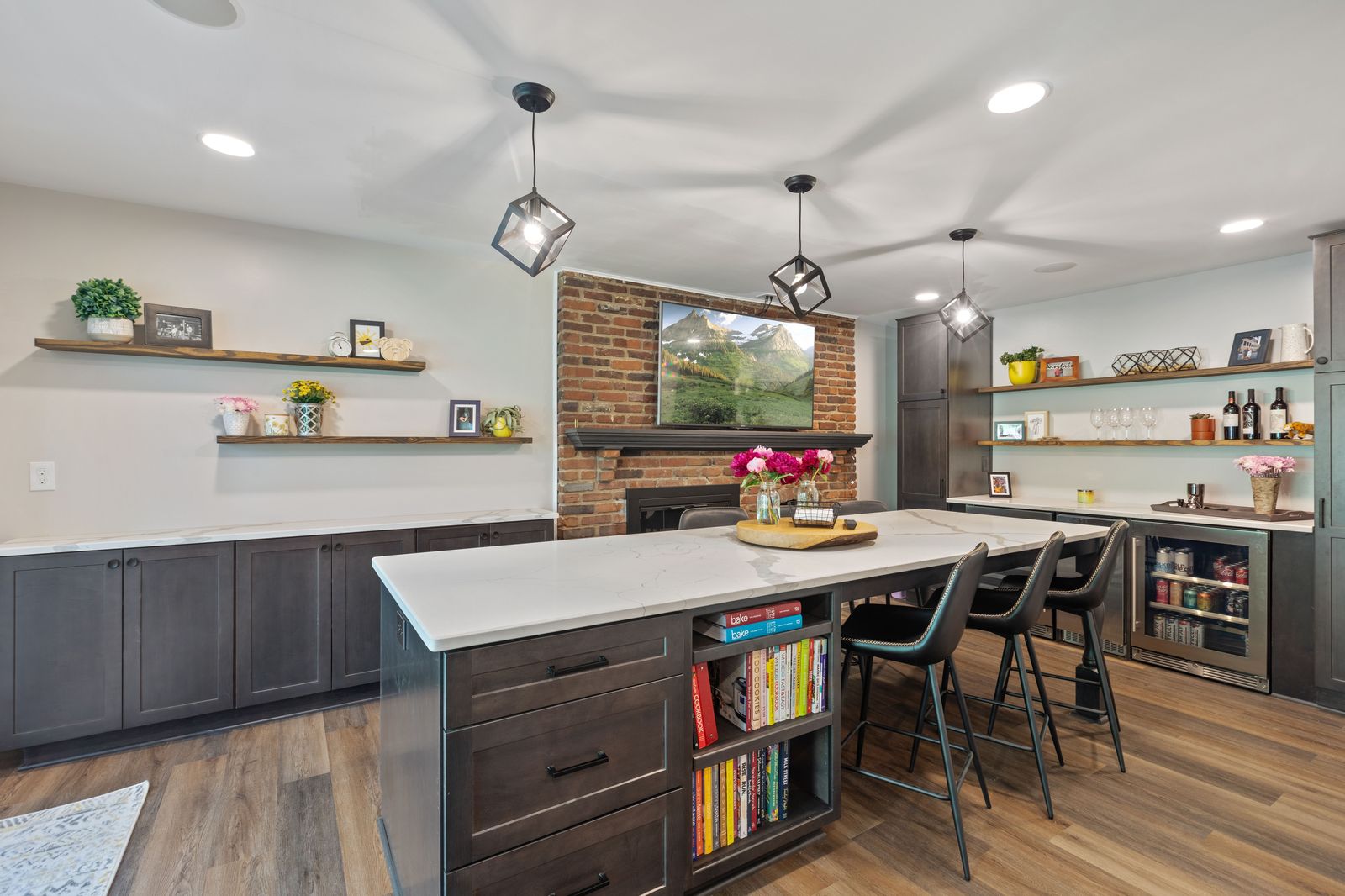 Completed home addition project in Pittsburgh