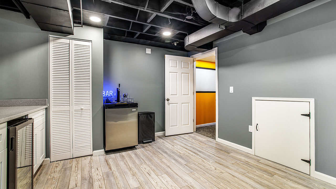 Basement flooring installation Pittsburgh