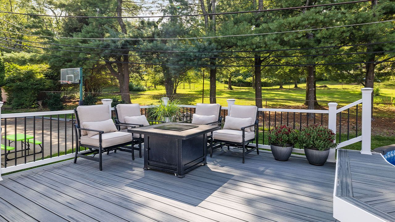 Deck and patio installation by contractors in Pittsburgh