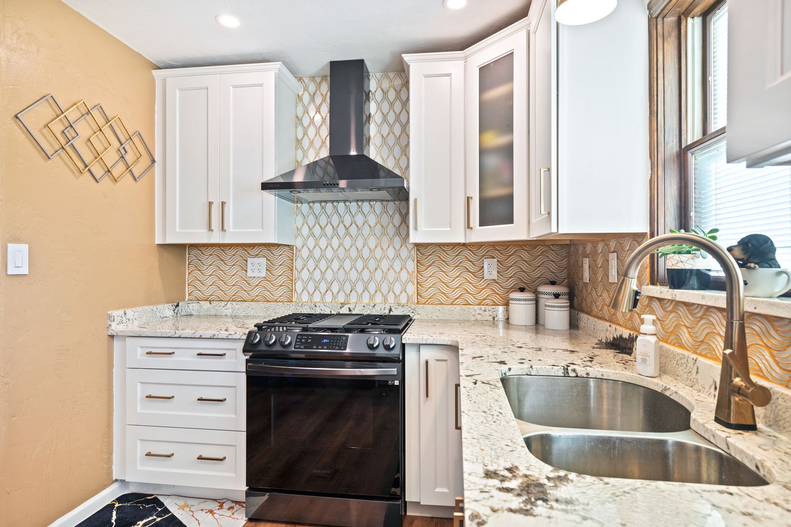 Quartz countertop installation in PA