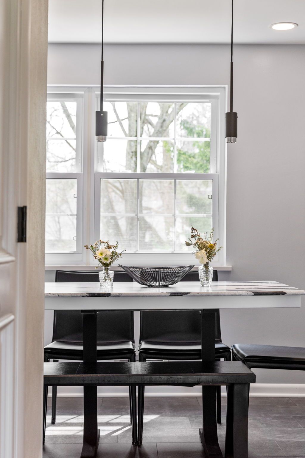 Kitchen cabinet hardware upgrade