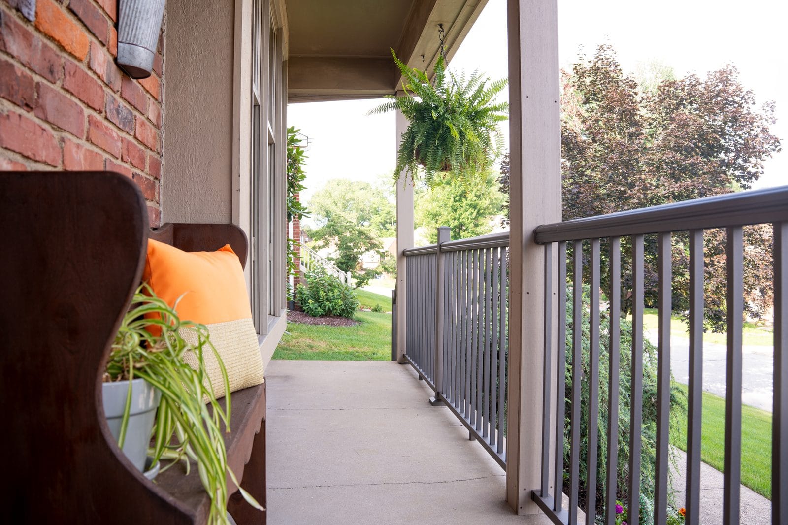 Decorative block wall in Pittsburgh