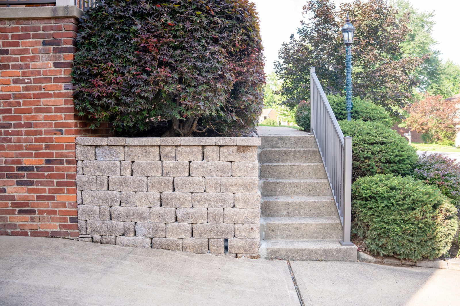 Landscape retaining wall Pittsburgh