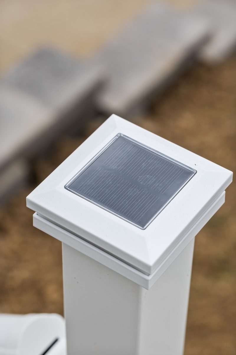 Retaining wall with cap stones in Pittsburgh