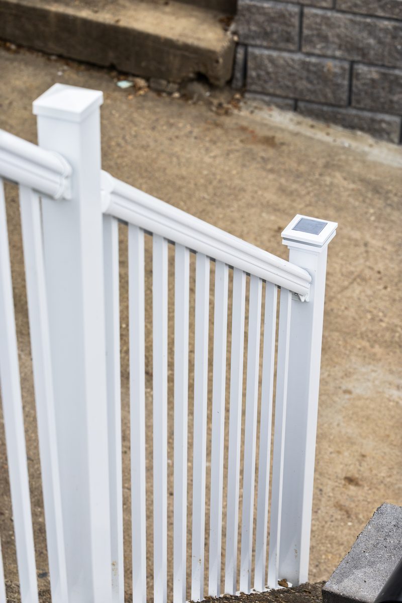 Terraced retaining wall in Pittsburgh